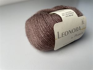 Leonora by permin silke / uld - i smuk mauve